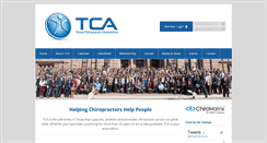 Desktop Screenshot of chirotexas.org